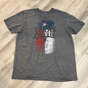 Home of The‎ Brave Texas Forever Graphic T-Shirt - XXL